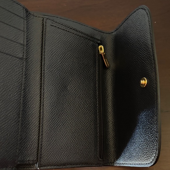 Coach Midnight Blue Leather Wallet - Picture 5 of 10